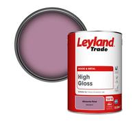 Leyland Trade Wood & Metal High Gloss Paint Winsome Rose (Ppg1044-5) 5L