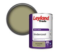 Leyland Trade Wood & Metal Undercoat Paint Green Gray Mist (Ppg1113-4) 5L