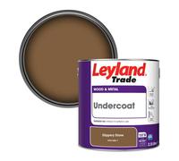 Leyland Trade Wood & Metal Undercoat Paint Slippery Stone (Ppg1080-7) 2.5L