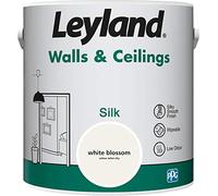 Leyland Walls and Ceilings Silk, White Blossom, 2.5 l (Pack of 1)