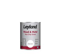 Leyland Wood & Metal Non Drip Gloss, Brilliant White, 1.25 Litre