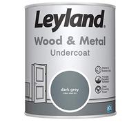 Leyland Wood & Metal Undercoat, Dark Grey, 750ml