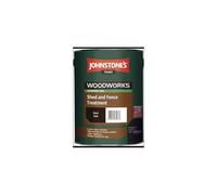 Leyland Woodworks Shed and Fence Treatment Ready Mixed Colours 5L Fenc Johnstone's Woodworks Shed and Fence Treatment Ready Mixed Colours 5L