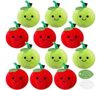 Leyndo 12 Pcs Back to Toys Apple Soft Animal of God's Eye with Card Pocket Sized Game First Day of Fall Party Favors for Thanksgiving Vbs Activity 3 Inches