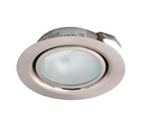 Leyton Lighting LMLVSS01 12v 20w Halogen Recessed Downlight Stainless Steel Warm White (Driver Required)