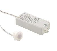 Leyton Lighting PIRSENTIM-WH PIR Sensor Switch, 240v, 24mm, White