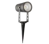 Leyton Lighting SPI-7W-3K Declan LED Spike Light, IP65, Anthracite