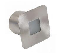 Leyton Lighting SQWHLED1SS Piazza LED Plinth Lights, Extra Head, Daylight White