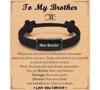 Leyung to My Boys Bracelet Gifts for Best Son Brother Grandson Nephew, Birthday Graduation Christmas Easter Valentines Day Back to School Gifts for Teen Boys Men, 5" to 10", Metal, no gemstone