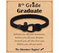 Leyung to My Boys Bracelet Gifts for Son Brother Grandson Nephew Guy Friends, Birthday Graduation Christmas Valentines Day Easter Gifts for Teenage Boys Men, 7.5 inches, Stainless Steel, no gemstone
