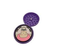 Lez Herb Grinder - Big Lez Show - Judge Grinda - 3D Printed (Light Purple, Compact)