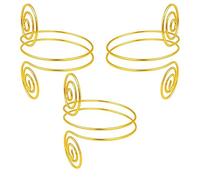 Lezevn 3 Pcs Armlet Arm Cuff Adjustable Gold Fashion Personalize Accessories Open Armlet Coil for Daily Wear and Special Events