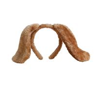 Lezevn Dog Headband - Floppy Furry Puppy Dog Ears Fancy Dress Costume Headbands for Animal Party Decorations