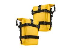 LEZFXDOX Motorcycle Tail Bag for BMW R1200GS R1250GS F750GS F900R K1600GT R1200RT Motorcycle 5L-8L Bumpers Bag(2 Piece Yellow1)
