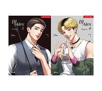 [LEZHIN] BJ Alex Manga English version (Vol. 3, 4) [SET] by Mingwa [NOT 1st Edition]