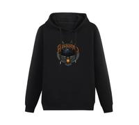 LEZHONGQIU Hawkwind Band Unisex Sweatshirts Black Mens Pullover Hoodies M