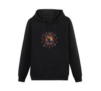 LEZHONGQIU Hawkwind In Search Of Space Unisex Sweatshirts Black Mens Pullover Hoodies M