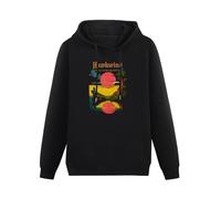 LEZHONGQIU Hawkwind Warrior On The Edge Of Time Unisex Sweatshirts Black Mens Pullover Hoodies S