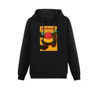 LEZHONGQIU Hawkwind Warrior On The Edge Of Time Unisex Sweatshirts Black Mens Pullover Hoodies XL