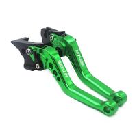 LEZMMDKI Clutch Brake For Yama&ha MT125 MT 125 MT-125 2014-2023 Motorcycle Accessories Short Brake Clutch Levers CNC Aluminum Adjustable(Green)