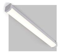 LEZOE Waterproof LED Ceiling Light IP66 60cm, 15W 2100Lumens (140Lm/W) LED Tube Damp Proof, Lampada Stoccaggio 4000K Bagno, Stanza Umida, Magazzino, Cantina, Garage, Officina, Cucina, Ufficio