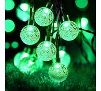 Lezonic Solar Garden Lights, 50 LED 7M/23Ft Outdoor Fairy Lights Waterproof 8 Modes Solar String Lights Indoor/Outdoor Garden, Patio, Yard, Home, Party, Wedding, Festival Decoration(Green)