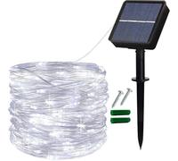 Lezonic Solar Garden Lights Waterproof,12M/40Ft 120LED Solar Fairy Lights
