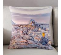 LEZUAHSH Cushion Cover,Pillow Cover Throw Pillow Case Decor Home Livingroom Couch Sofa,Cappadocia Turkey Landscape with Hot Air Balloons Anatolia Valley Geology Tour,20 x 20 in