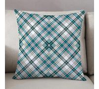 LEZUAHSH Cushion Cover,Pillow Cover Throw Pillow Case Decor Home Livingroom Couch Sofa,Checkered vintage fashion in an English country house style with a modern look in bright c,20 x 20 in
