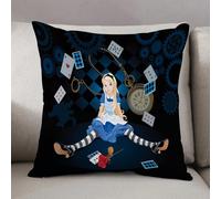 LEZUAHSH Cushion Cover,Pillow Cover Throw Pillow Case Decor Home Livingroom Couch Sofa,Confused after she has grown in size and do not know what to do on flying elements backgr,20 x 20 in
