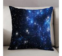 LEZUAHSH Cushion Cover,Pillow Cover Throw Pillow Case Decor Home Livingroom Couch Sofa,Constellation Theme Image,Outer Space Star Nebula Astral Cluster Astronomy Theme Galaxy My,20 x 20 in
