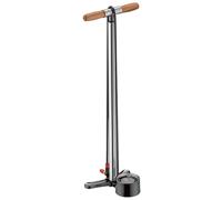 LEZYNE 1-FP-AFLDR-V5T06 Unisex Adult Bicycle Foot Pump, Silver (Hi Gloss Silver), One Size