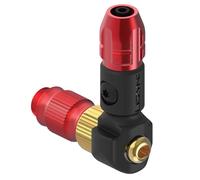 Lezyne ABS-1 Pro HP Chuck - Black / Red