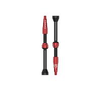 Lezyne CNC TLR Tubeless Valves - Red / 60mm