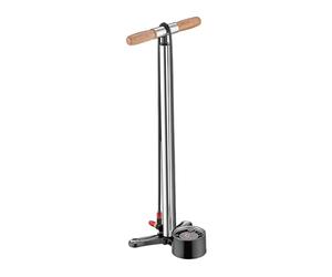 Lezyne Alloy Digital Floor Drive Bicycle Floor Pump, ABS-1 Pro Chuck, Presta and Schrader Valve, Road, Mountain, Gravel Bike, 220PSI