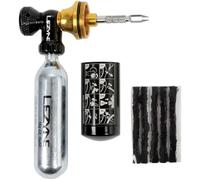 Lezyne CO2 Inflator + Tubeless Blaster Repair Kit Black