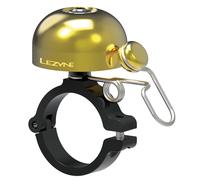 Lezyne Classic Brass - Hard Mount Bell - Gold