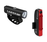 Lezyne Classic Drive 500+ / Stick Drive Light Set Black 500 / 30 Lumens