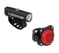 Lezyne Classic Drive 500+ / Zecto Drive 200+ Light Set Black 500 / 200 Lumens