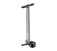 LEZYNE CNC Digital Guide Bicycle Floor Pump Heavy Duty CNC Alloy High Pressure 220 PSI Compatible with Presta and Schrader 3.5 Inch Digital Caliber High Performance Bike Pump