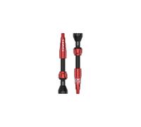 Lezyne CNC TLR Valves Pair - 44 mm - Red