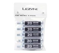 Lezyne Co2 Cartridge 5 Units Silver 20 g