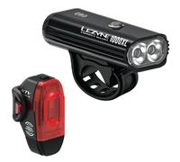 LEZYNE Connect Smart Pair 1000XL / KTV Pro LED Cycle Lights Rechargable - Black