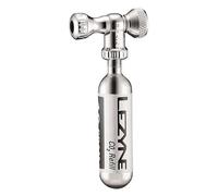 Lezyne Control Drive Co2 Inflator Presta/Schrader 16g Cartridge & Sleeve Silver