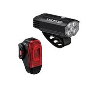 Lezyne Fusion Drive 500+ KTV Drive Pro+ LED Bike Lightset - Black / Light Set / Rechargeable