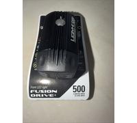 Lezyne Fusion Drive 500+ LED Front Bike Cycle LED Light - Satin Black