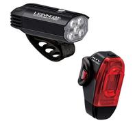 Lezyne Fusion Drive 500 Plus / Htv Drive Pro Plus Light Set Silver 500 / 150 Lumens