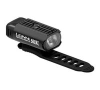 Lezyne Hecto Drive 500XL Rechargeable Front Bike Light - Black / Front / Rechargeable