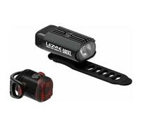 Lezyne Hecto Drive 500XL / Femto Drive Pair LED Cycle Lights USB rechargeable - Black