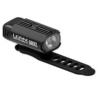 LEZYNE Hecto Drive 500XL Front Cycling Light - Black, 500 Lumen/USB Rechargeable Battery Bright LED Night Headlight Head Bike Cycle Commute Street Safety Mountain Road MTB Trail Ride Accessories